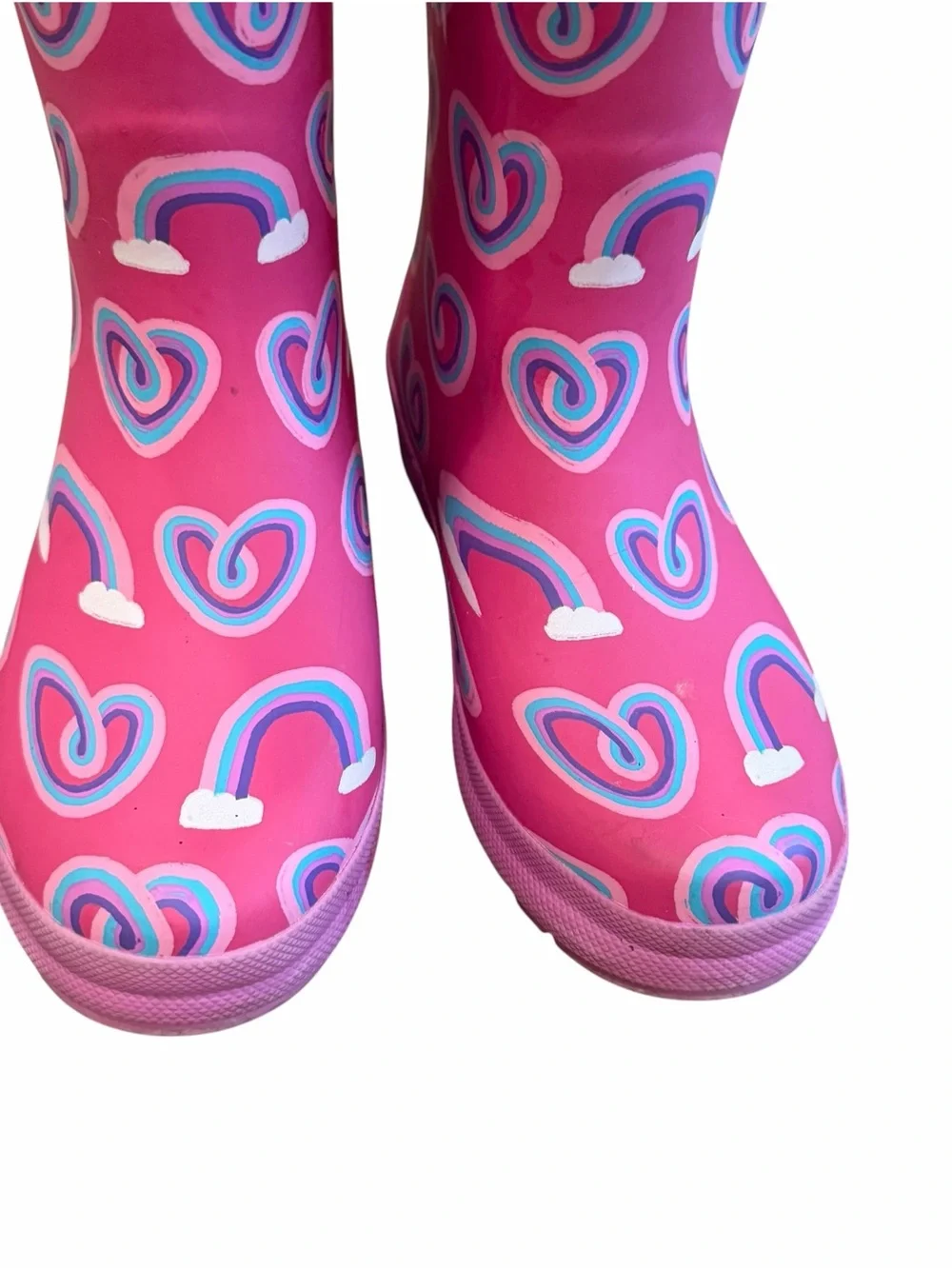 Hatley, Pair of Girl’s Sherpa Lined Rainboots, Size 2